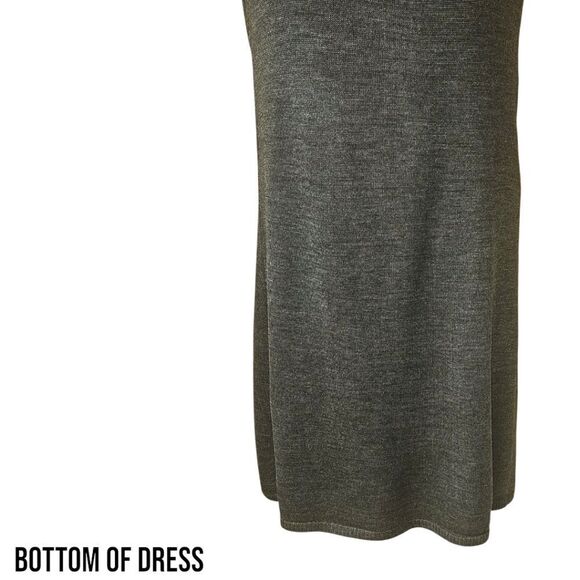 CALVIN KLEIN Women's New Short Sleeve Wool Pullover Midi dress.S/M - Picture 7 of 11